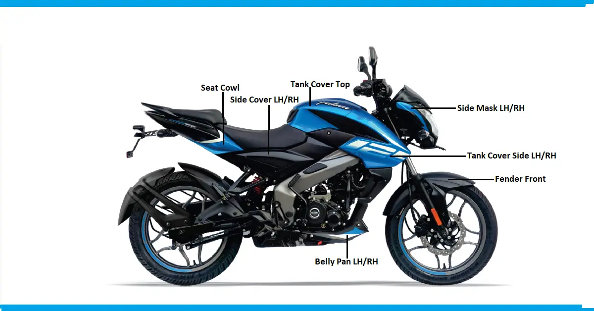 Pulsar NS 125 Body Parts - Bike Auto Parts